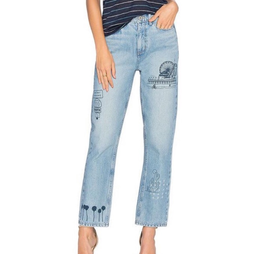 Paige high rise jeans